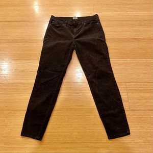 J. Crew Lookout High Rise Skinny Corduroy Jeans 32